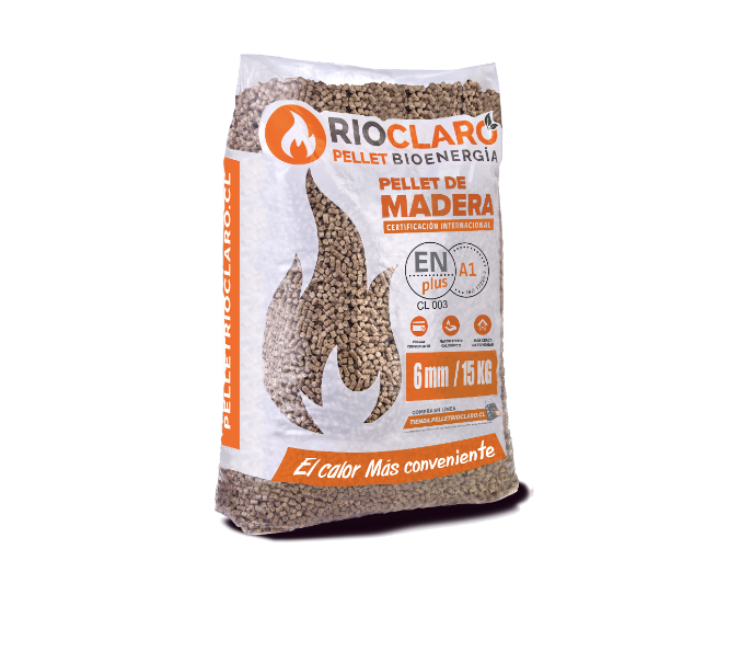 96 Saco de Pellet 15 Kilos